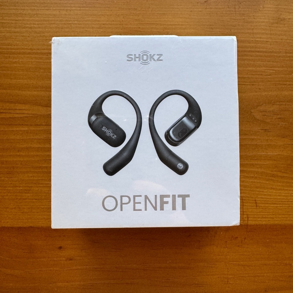 Shokz OpenFit Black Headphones